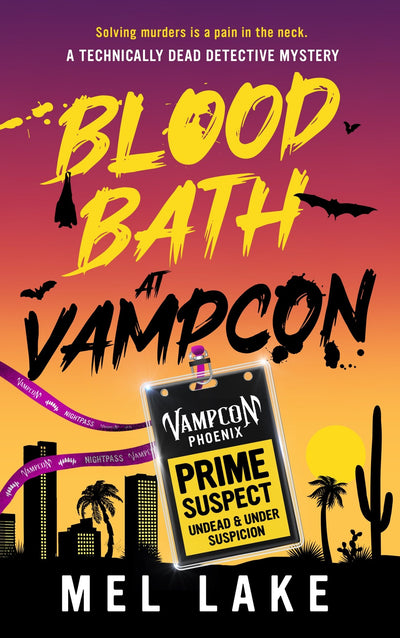 Cover of Bloodbath at Vampcon - ​Severn River Publishing