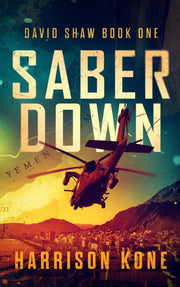 Saber Down by Harrison Kone — book cover