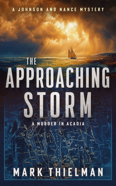 Cover of The Approaching Storm: A Murder in Acadia - ​Severn River Publishing
