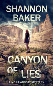 Canyon of Lies by Shannon Baker — book cover