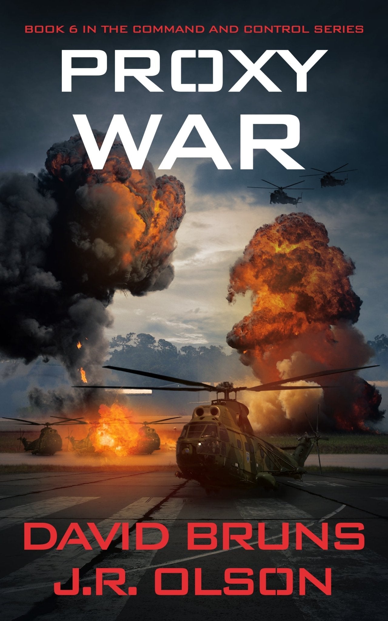 Proxy War: A Command and Control AI Military Thriller by David Bruns ...